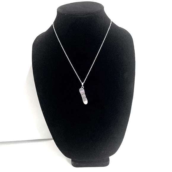 Snowboarding Necklace May Be Personalized - Picture 2 of 10
